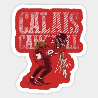 Calais Campbell Atlanta Bold Sticker